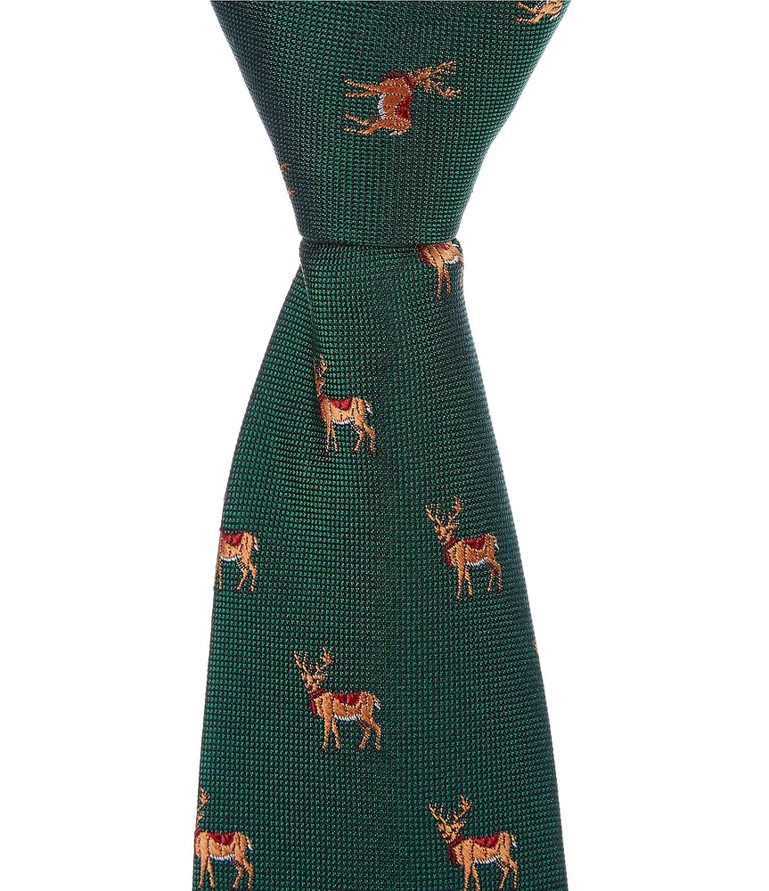 Class Club Boys 14#double; Deer Print Tie