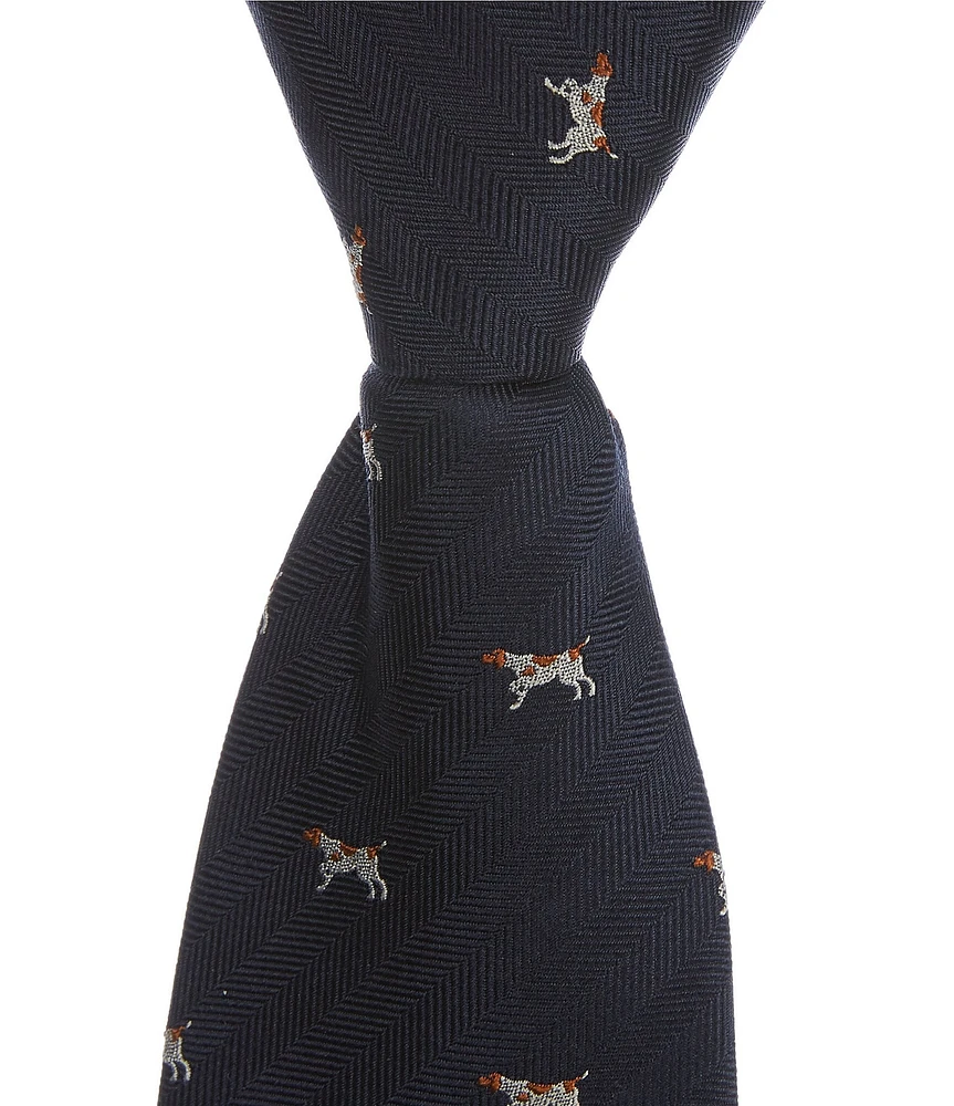 Class Club Boys 14#double; Dog Print Tie