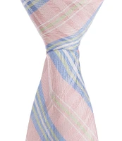 Class Club Boys 14#double; Plaid Zipper Tie