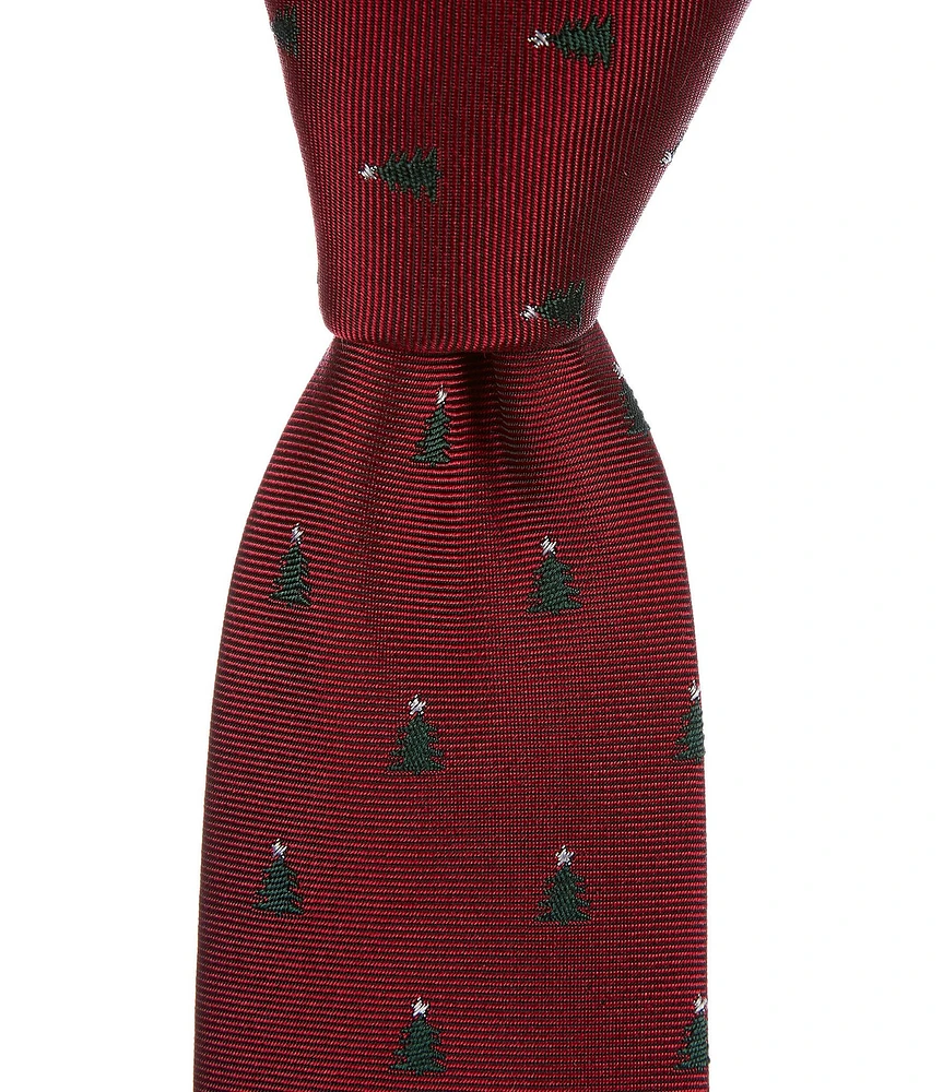 Class Club Boys 50#double; Tree Print Tie