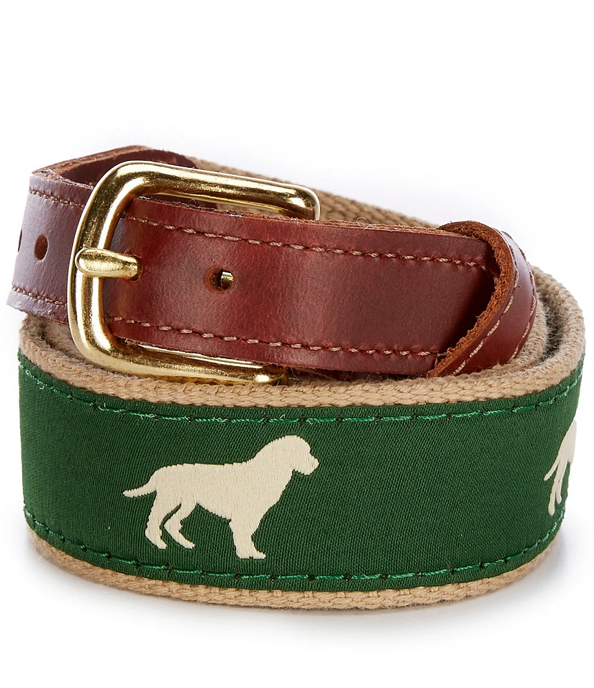 Class Club Boys Golden Dog Twill Belt