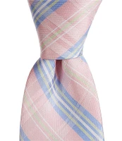 Class Club Boys Silk 50#double; Plaid Tie