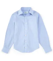 Class Club Big Boys 8-20 Non-Iron Long-Sleeve Oxford Button-Front Shirt