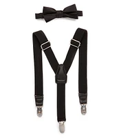 Class Club Boys Bow Tie & Suspenders Set