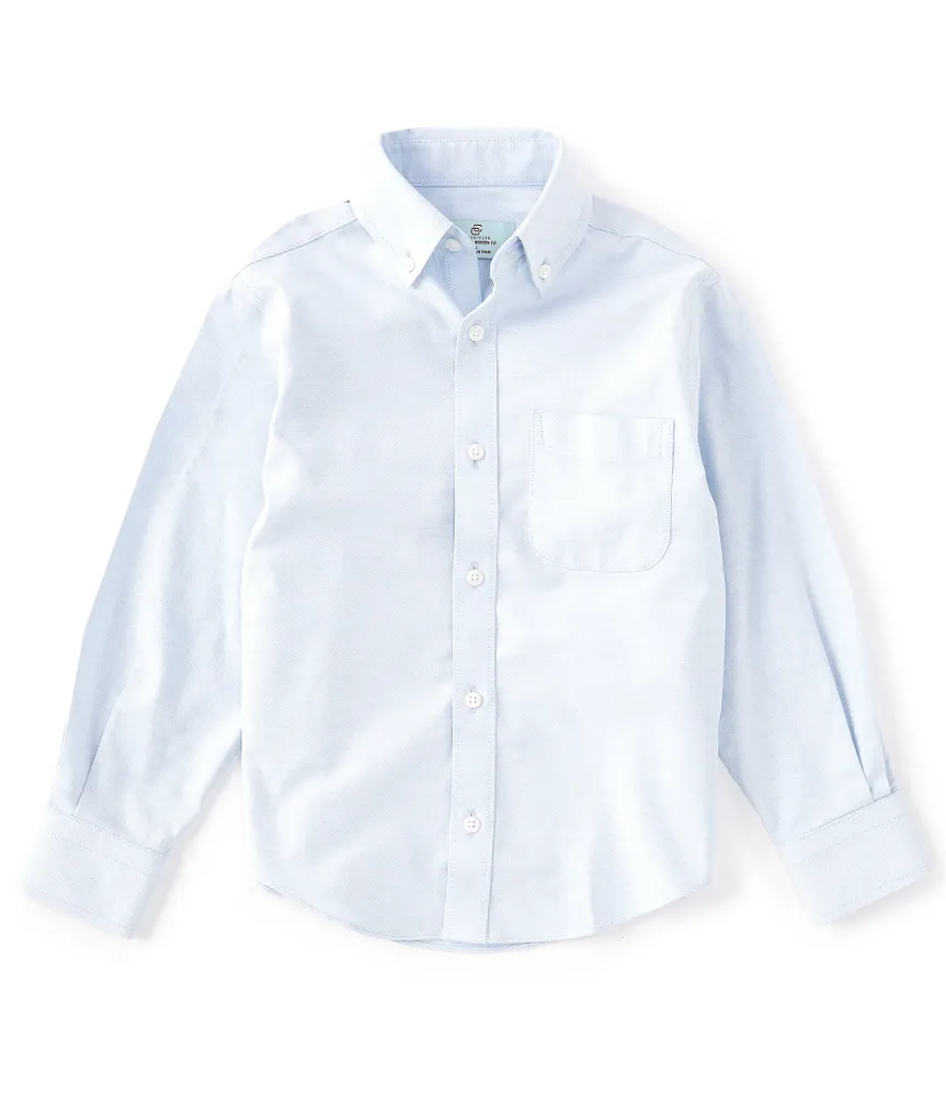 Class Club Little Boys 2T-7 Long Sleeve Oxford Shirt