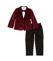 Class Club Little Boys 2T-7 4 Piece Velvet Suit Set