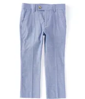 Class Club Little Boys 2T-7 Chambray Dress Pants