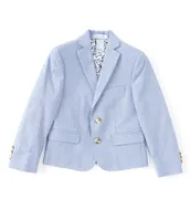 Class Club Little Boys 2T-7 Chambray Jacket