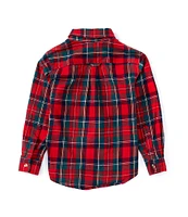 Class Club Little Boys 2T-7 Classic Plaid Sport Shirt