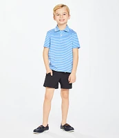 Class Club Little Boys 2T-7 Comfort-Stretch Performance Shorts