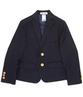 Class Club Little Boys 2T-7 Gold Button Blazer