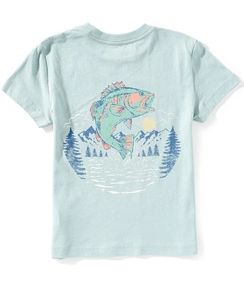 Class Club Little Boys 2T-7 Jumping Fish T-Shirt