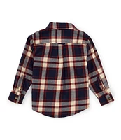 Class Club Little Boys 2T-7 Plaid Sport Shirt