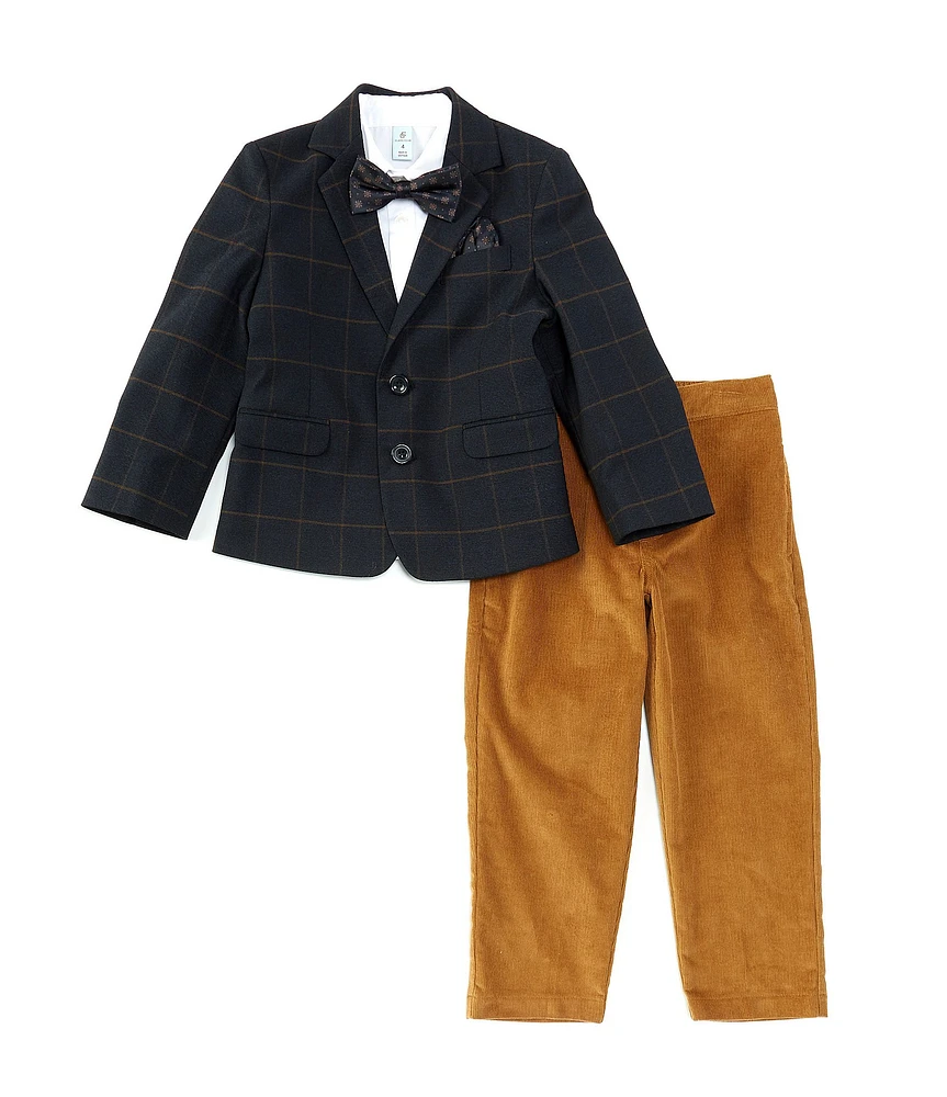 Class Club Little Boys 2T-7 Plaid Suit Set