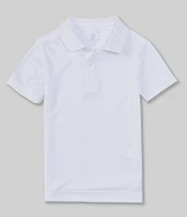 Class Club Little Boys 2T-7 Short-Sleeve Double-Knit Synthetic Performance Polo Shirt