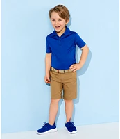 Class Club Little Boys 2T-7 Short-Sleeve Double-Knit Synthetic Performance Polo Shirt