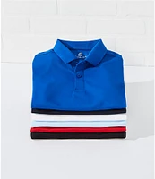 Class Club Little Boys 2T-7 Short-Sleeve Double-Knit Synthetic Performance Polo Shirt