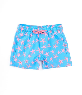 Class Club Little Boys 2T-7 Starfish Swim Trunks