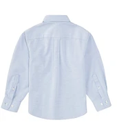 Class Club Little Boys 2T-7 Long Sleeve Non-Iron Stretch Oxford Packaged Dress Shirt