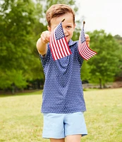 Class Club Little Boys 2T-7 Synthetic Pull-On Shorts