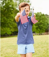 Class Club Little Boys 2T-7 Synthetic Pull-On Shorts
