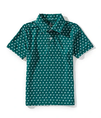 Class Club Little Boys Flying Duck Synthetic Polo Shirt