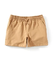 Class Club Little Boys Twill Synthetic Pull-On Shorts