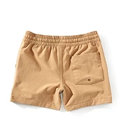 Class Club Little Boys Twill Synthetic Pull-On Shorts