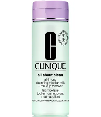 Clinique All-in-One Cleansing Micellar Milk + Makeup Remover 1 & 2