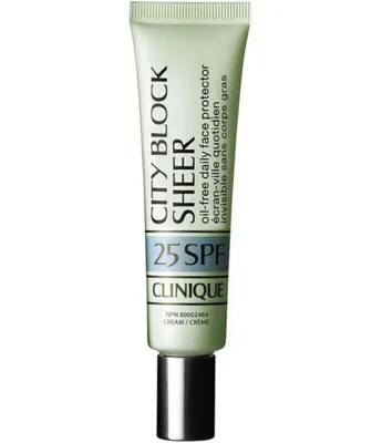 Clinique City Block™ Sheer Oil-Free Daily Face Protector Broad Spectrum SPF 25 Primer