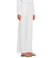 Cloth & Stone Linen Coordinating Wide Leg Pants