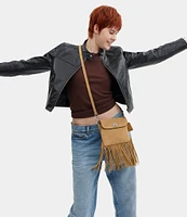 COACH 1964 Suede Fringe Crossbody Bag