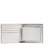 COACH 3-In-1 Graphic Pebble Leather Wallet