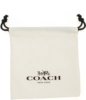 COACH Baguette Tennis Y Necklace