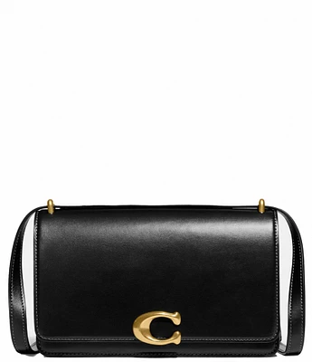 COACH Bandit Luxe Leather Shoulder Crossbody Bag