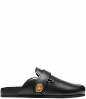 COACH Blake Leather Mule Clogs