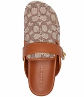 COACH Blake Signature Jacquard Clogs