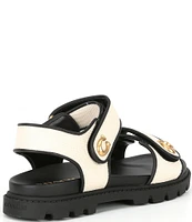 COACH Brynn Canvas Banded Sandals