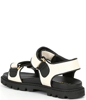 COACH Brynn Canvas Banded Sandals