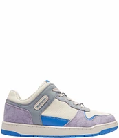 COACH C201 Low Top Signature Canvas Lace-Up Retro Sneakers