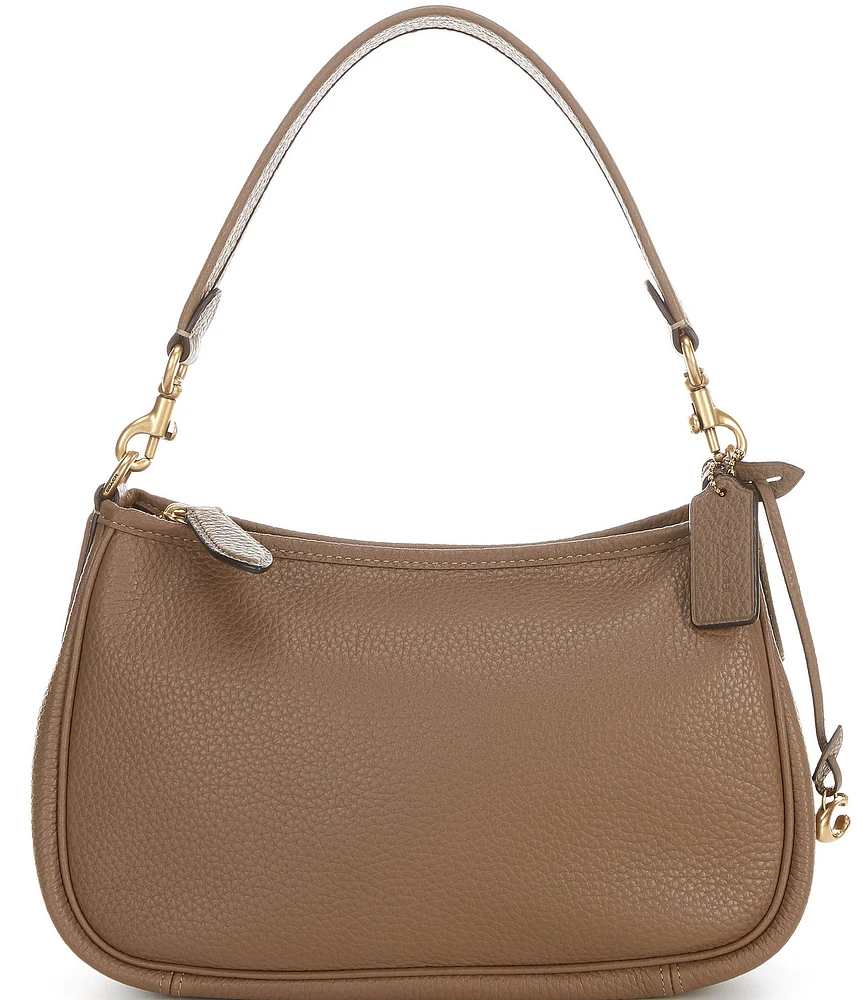 COACH Cary Pebble Leather Crossbody Shoulder Bag