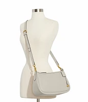 COACH Cary Pebble Leather Crossbody Shoulder Bag