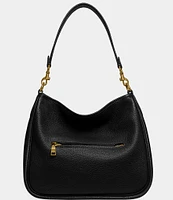 COACH Cary Pebbled Leather Shoulder Bag