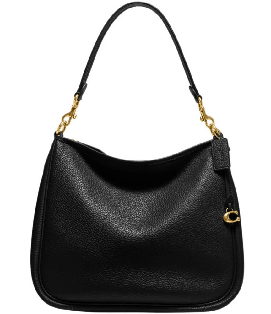 COACH Cary Pebbled Leather Shoulder Bag