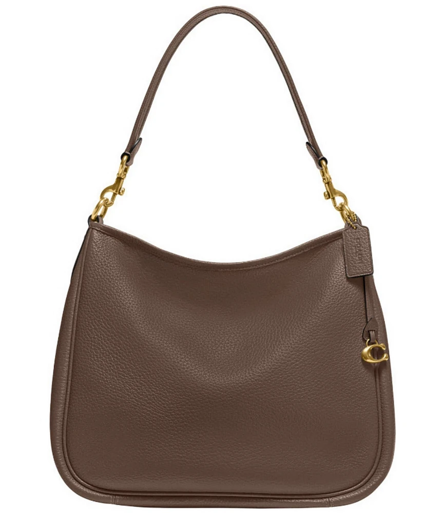 COACH Cary Pebbled Leather Shoulder Bag