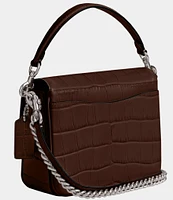 COACH Cassie 19 Crocodile Crossbody Bag