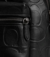 COACH Charter Max Signature Leather Backpack