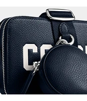 COACH Charter Polished Pebble Leather Crossbody Bag