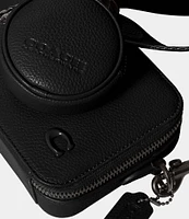 COACH Charter Polished Pebble Leather Slim Crossbody Bag