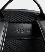 COACH Charter Signature Coated Canvas/Refined Calfskin Leather Backpack